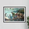 100% Smooth Cotton Paper - Raphael - The Miraculous Draft of Fishes (1515) Photo Poster Painting Art Print - Size: 24 x 16 Inches view 4