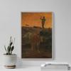 100% Smooth Cotton Paper - Jean-Francois Millet - Calling The Cows Home (1872) - Reproduction of a Painting - Photo Poster Print Art Gift - Jean-Franois - Size: 24 x 16 Inches view 4