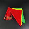FixtureDisplays 2PK Red Chopsticks Dance Prop with Flowing Squrare Hankerchief Ribbons in Red Yellow Green Colors 21849-NF view 3