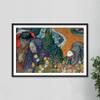 100% Smooth Cotton Paper - Van Gogh - Memory of The Garden at Etten (Ladies of Arles) (1888) - Painting Photo Poster Print Art Gift - Size: 24 x 16 Inches view 4