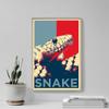 100% Smooth Cotton Paper - Snake Art Print 'Hope' - Photo Poster Gift - Animal Lovers Cobra Boa Constrictor - Size: 24 x 16 Inches view 4
