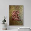 100% Smooth Cotton Paper - Work Hard and Stay Humble 3 (Glitter) - Motivational Print Photo Poster Quote - Art - Size: 24 x 16 Inches view 4