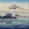 100% Smooth Cotton Paper - Tsuchiya Koitsu - Lake Kawaguchi (1930) Ukiyo-e Japan Japanese Poster Painting Art Print - Size: 24 x 16 Inches view 1