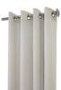 Loft Living Vienna Total Blackout Foamback Grommet Curtain Panel Pair Each 52" x 63" in Natural view 3