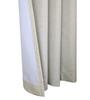 Loft Living Vienna Total Blackout Foamback Grommet Curtain Panel Pair Each 52" x 63" in Natural view 4