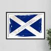 100% Smooth Cotton Paper - Scottish Flag - Photo Poster Art Print - Scotish Scotland United Kingdom - Patriotism Nationalism - Size: 24 x 16 Inches view 4