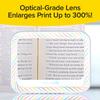 Eye Candy AS-SEEN-ON-TV Full Page Book Magnifier and Light to See Pages 3X Bigger, Optical Grade, Anti-Glare Page Magnifier & Book Light with Dimmable Brightness, 2 Pack view 4