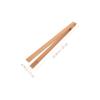Salad Tongs Wooden Barbecue Tongs Spaghetti Wooden Buffet Meat Ice Cube Cheese Clip Kitchen Food Clip Fried Pickle Bamboo view 3