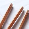 Salad Tongs Wooden Barbecue Tongs Spaghetti Wooden Buffet Meat Ice Cube Cheese Clip Kitchen Food Clip Fried Pickle Bamboo view 4