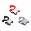 9 Pcs Kitchen Spoon Holder Spoon Holder Pot Clip Silicone Ladle Crab Spoon Holder for Pot Clip Holder Silicone Scraper Tool Grip Stainless Steel Scoop Securing Clip Anti-scald view 4