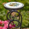Zaer Ltd. Mosaic Tile Furniture (3 Pot Plant Stand, Odessa Sunflower Design) view 3