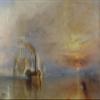 100% Smooth Cotton Paper - J. M. W. Turner - The Fighting Temeraire (1839) - Painting Photo Poster Print Art Gift - Joseph Mallord William Turner RA - Size: 24 x 16 Inches view 1