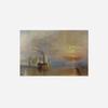 100% Smooth Cotton Paper - J. M. W. Turner - The Fighting Temeraire (1839) - Painting Photo Poster Print Art Gift - Joseph Mallord William Turner RA - Size: 24 x 16 Inches view 2