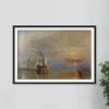 100% Smooth Cotton Paper - J. M. W. Turner - The Fighting Temeraire (1839) - Painting Photo Poster Print Art Gift - Joseph Mallord William Turner RA - Size: 24 x 16 Inches view 4