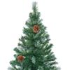 Frosted Christmas Tree,Holiday Decorative Tree,Indoor and Outdoor Christmas Tree,Party Decoration,for Home,The Courtyard,Office,with Pinecones 70.9" view 3