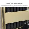 ZARBAILRE Rectangle Umbrella Rack Gold 131020inch, Commercial 2 Tiers Umbrella Bucket with Drip Tray, Durable Umbrella Stand for Office Bar Hotel Restaurant Coffee Mall view 3