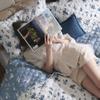 Bedsure Floral Quilt King Size - Reversible Blue & White Floral Comforter, Daisy Design Lightweight Bedspread Quilt Bedding, Soft Microfiber Coverlet for All Seasons (106"x96") view 2