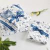 Bedsure Floral Quilt King Size - Reversible Blue & White Floral Comforter, Daisy Design Lightweight Bedspread Quilt Bedding, Soft Microfiber Coverlet for All Seasons (106"x96") view 4