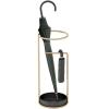 ZARBAILRE Modern Gold Round Umbrella Stand 1024inch, Rainproof Quick-Dry Umbrella Holder, Umbrella Stand for Home/Coffee/Hotel/Rooms/Restaurant view 1