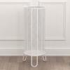 ZARBAILRE Gold Round Umbrella Stand 1022inch, Umbrella Rack with Hollow Metal Mesh, Rustic Entryway Free Standing Walking Umbrella Holder, for Indoor Outdoor Home Office view 1