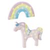 Mud Pie Unicorn Wood Night Light view 2