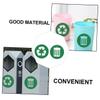 jojofuny 2pcs Self-Adhesive Garbage Sorting Labels Stickers for Trash Cans and Recycling Bins Material Waste Container Decals for Easy Identification and Organization view 4