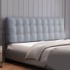 Aldult Headboard Pillow Reading Wedge Pillow Large Bed Rest Bolster Daybed Cushion Removable Collision Backrest Cover for Bunk Bed Bench,B,No headboard Queen 59" view 1