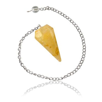 Aleafa Armlet Presents Quartz Orgone 6 Faceted Dowser (Golden) #Aport-0315