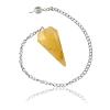 Aleafa Armlet Presents Quartz Orgone 6 Faceted Dowser (Golden) #Aport-0315 view 1