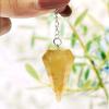 Aleafa Armlet Presents Quartz Orgone 6 Faceted Dowser (Golden) #Aport-0315 view 3