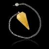 Aleafa Armlet Presents Quartz Orgone 6 Faceted Dowser (Golden) #Aport-0315 view 4