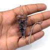 Aleafa Armlet Presents Orgone Dowser Pendulum Crystal Dowser Crystal Pendulum Stone Dowser Stone Pendulum for Reiki Dowser Crystal Pendulum (7 Chakra Set) #Aport-0346 view 4