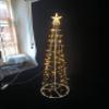 LED Metal Decorative Tree with Top Star - Warm White view 2