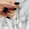 Aleafa Armlet Presents Clear Crystal Quartz Ball Chain Pendulum, Dowser (16 X 10 X 5 Cm) #Aport-0343 view 3