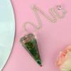 Aleafa Armlet Presents Green Aventurine Dowser Orgone Dowser Pendulum Crystal Dowser Crystal Pendulum Stone Dowser Stone Pendulum for Reiki Dowser Crystal Pendulum (Color #Aport-0327 view 3