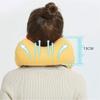 BUZZNN Portable Travel Pillow, Inflatable Travel Neck Pillow, 360 Degree Neck and Chin Support, Perfect for Sleeping Rest, Train, Airplanes, Car & Home, Office Use (Color : C) view 4