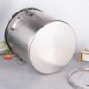 304 Stainless Steel Cereal Container Rice Cereal Grain Coffee Bean Container for Household Kitchen Food Flour Oil Milk Storager Bucket Canisters with Lid and Sturdy Locking Clamp, 6L view 3