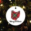 Christmas Ornament Merry Christmas Ohio Keepsake Ceramic Ornament US State Ceramic Elegant Hanging Christmas Tree Decorations view 1