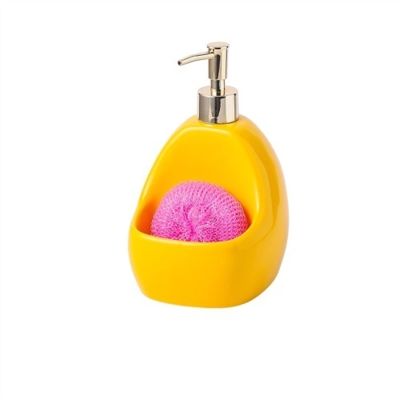 EKAYG Soap Dispenser Ceramic Lotion Bottle Household Portable Lotion Bottle Bathroom Shower Gel Shampoo Shampoo Facial Cleanser Dispensing Bottle