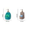 EKAYG Soap Dispenser Ceramic Lotion Bottle Household Portable Lotion Bottle Bathroom Shower Gel Shampoo Shampoo Facial Cleanser Dispensing Bottle view 2