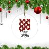 Christmas Ceramic Ornament New Mexico Home Christmas Ornament Keepsake Merry Christmas New Mexico State Ornament Holiday Ornament for Home Christmas Tree Decor view 3