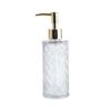 EKAYG Soap Dispenser Glass Shampoo Pump Dispenser Bathroom Shower Gel Conditioner Bottles Holder Body Wash Liquid Soap Container view 1