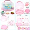 Gawren-H&E 678pcs Cake Decorating Kit,Cake Baking Suppplies with Decorating Tools,Cake Carrier,Springform Pans,Piping Bags and Tips Set,Turntable,Cake Decorating Supplies for Beginners/Professional view 3