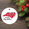 Christmas Ornament Merry Christmas North Carolina State Xmas Gift Christmas Decoration Keepsake Ornament First Christmas in North Carolina 3" Ceramic Elegant Christmas Hanging Ornaments view 2