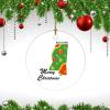 Christmas Ceramic Ornament Mississippi Home Customized Round Ceramic Ornament Merry Christmas Mississippi State Ornament Personalized Christmas Ornaments view 3