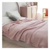 Bannr Blanket Queen Size Summer Waffle Plaid Cotton Bed Blanket Knitted Bedspread Travel Pillows (Color : 02, Size : 150X200cm) view 1