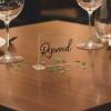 Bucherry 6 Pcs Black Reserved Table Signs 3.9 x 3.5" for Wedding Acrylic Reserved Seating Signs Clear Acrylic Stands with Cursive Letters for Chairs Wedding Party Meeting Restaurant Ceremony Office view 4