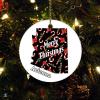 Christmas Ceramic Ornament Merry Christmas Arizona State Ornament Xmas Present US State Ceramic Elegant Hanging Christmas Tree Decorations view 1