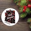Christmas Ceramic Ornament Merry Christmas Arizona State Ornament Xmas Present US State Ceramic Elegant Hanging Christmas Tree Decorations view 2