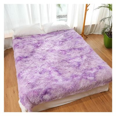 Blanket Queen Size Long Plush Blanket Winter Warm Double-Sided Fluffy Throw Blanket Travel Pillows (Color : Model 5, Size : 2pcs Set 75x115cm)